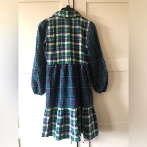 Tahari Girls Plaid Dress Flannel Dress Size 8 Like New